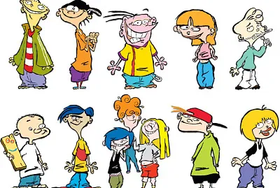 פאזל של personajes de ed edd y eddy