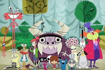 פאזל של masion foster con amigos imaginarios