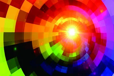 è‰²å½©é»žé™£åœ–