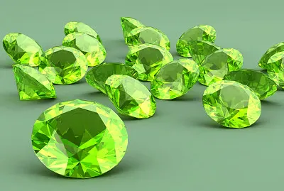 GREEN jigsaw puzzle