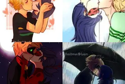פאזל של love marinette y adrien