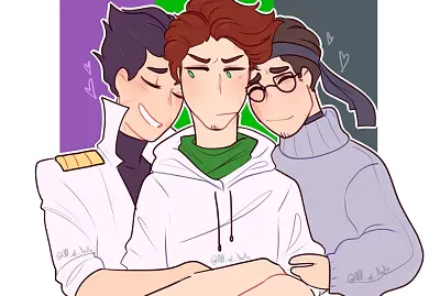 trio amoroso vegetta rubius y mangel