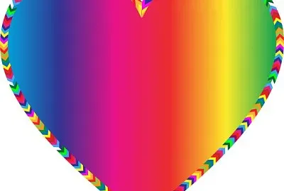 Rainbow Heart