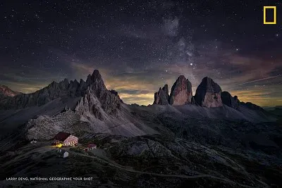 DOLOMITI DI NOTTE jigsaw puzzle