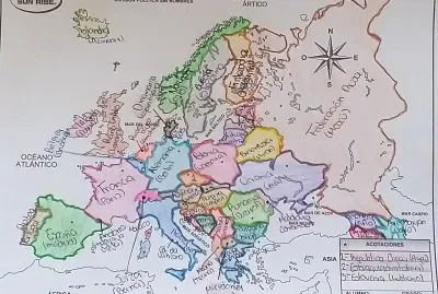 Mapa de Europa