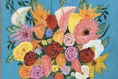 altra versione vaso di fiori jigsaw puzzle