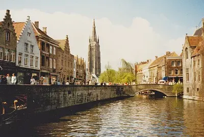 Le canal Ã  Bruges