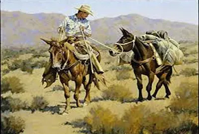 de viaje a caballo