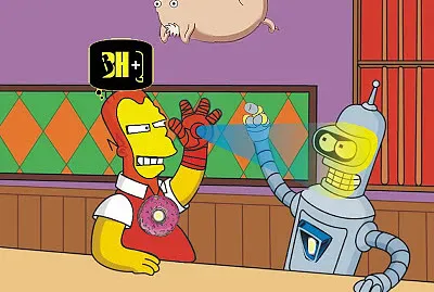 Os Simpsons / Futurama