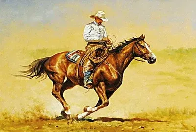 cabalgando