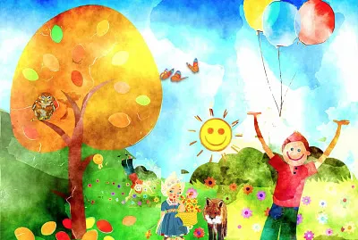 Colors jigsaw puzzle