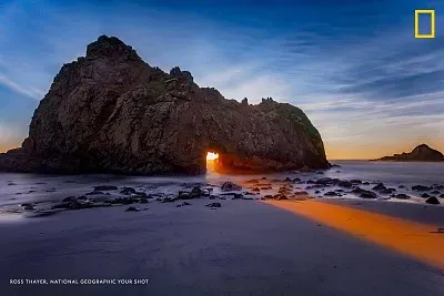 PFEIFFER BEACH (CALIFORNIA) jigsaw puzzle