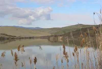 lake in tuscany