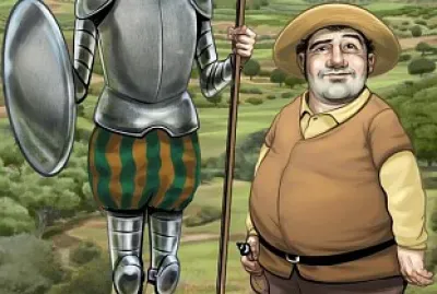 Puzzle Don Quijote y Sancho