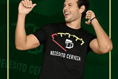 playera chusca caballero