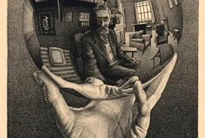 7Â° Autoretrato - Escher jigsaw puzzle