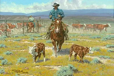 פאזל של apartando becerros