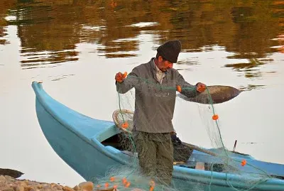 O pescador