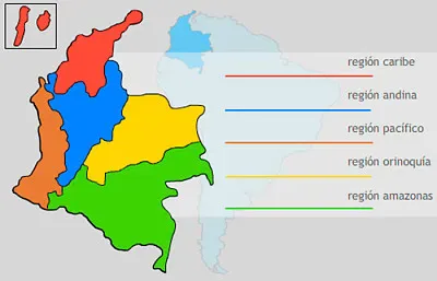 Mapa Colombia