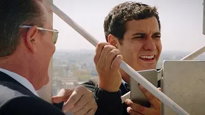 Walt and Cabe on tower - Toby Or Not Toby jigsaw puzzle