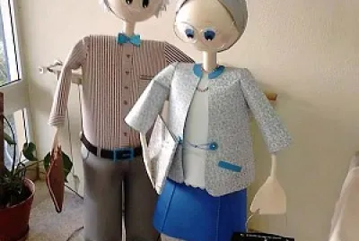 O  casal maravilha...