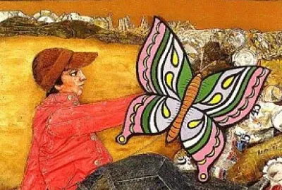 Juanito y la mariposa jigsaw puzzle