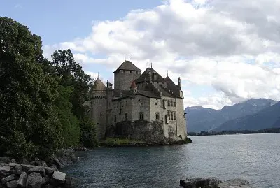 Chateau de Chillon,lac LÃ©man,Suisse. jigsaw puzzle