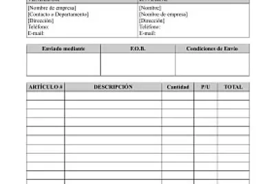 Orden compra