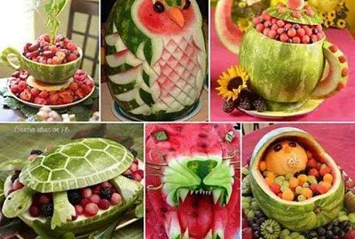 fruits sculpÃ©s