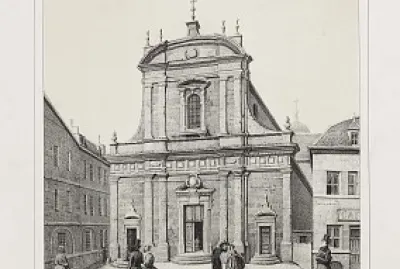 L 'Ã©glise Saint-Maurice (estampe)