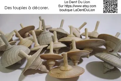 Toupies Ã  dÃ©corer, La Dent du Lion