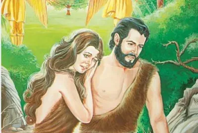 AdÃ¡n y Eva desterrados del paraÃ­so Â¿PorquÃ©? jigsaw puzzle