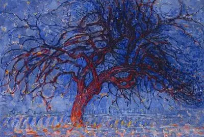 Piet Mondrian - Arbol Rojo