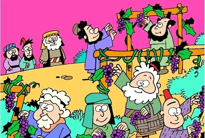 Os trabalhadores da vinha