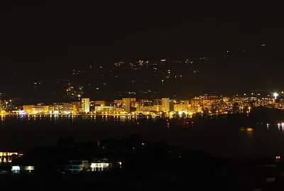 Ajaccio de nuit