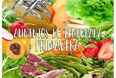 Alimentos de temporada PRIMAVERA