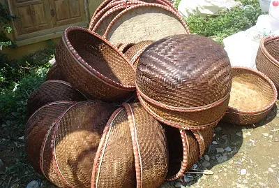 Vietnam - Sapa - Artisanat paniers