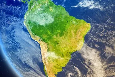 AmÃ©rica del Sur desde el cielo
