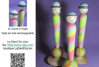 M. Sucre d 'oge stylo rechargeable, La Dent du Lion jigsaw puzzle