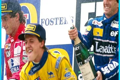 Senna     Schumacher    Prost  Spagna 1993 unico tut