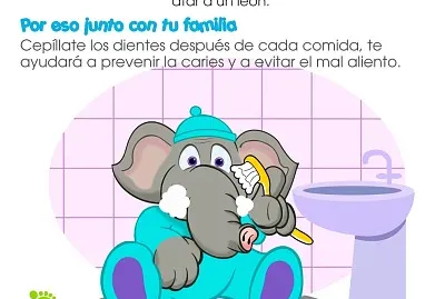 Justifante se lava los dientes