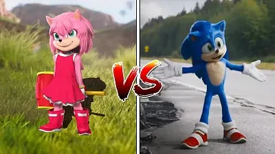 פאזל של amy sonic