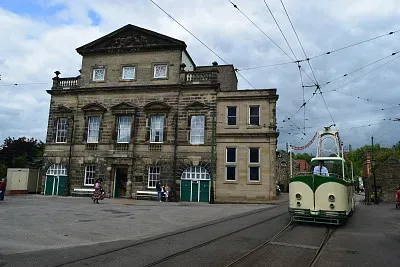 Tram Museum, Crich, Derbys, England