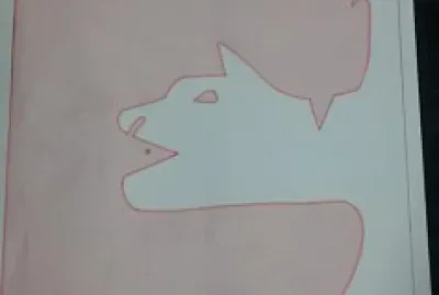 Figura fondo reversible