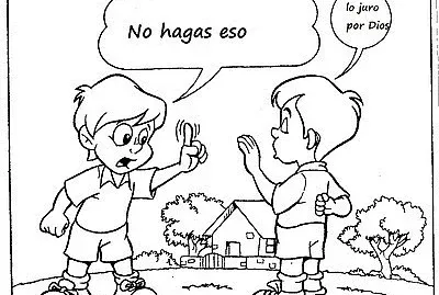 פאזל של  "No tomarÃ¡s su santo nombre en vano "