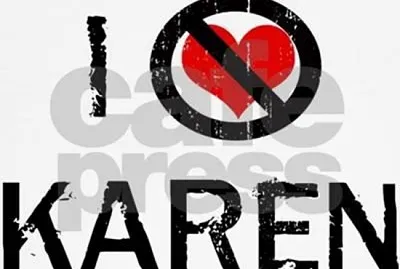 פאזל של AGAIN, Sorry i just love this karen character