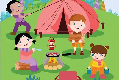 פאזל של CAMPING