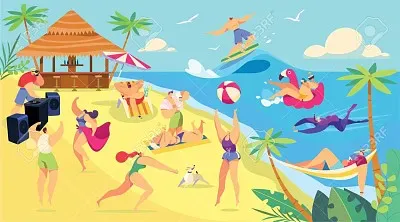 פאזל של VACATION ACTIVITIES