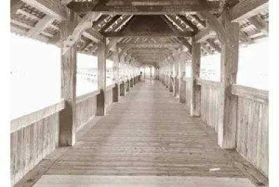 Pont de Lucerne e sÃ©pia