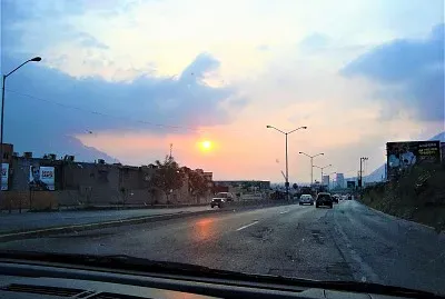 Atardecer en Monterrey, Nuevo LeÃ³n. jigsaw puzzle